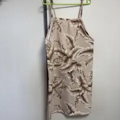 葉柄プリントエプロン