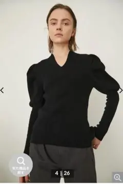 Rib knit slim tops