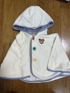【8月限定価格】ミキハウス フード付きポンチョ