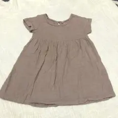 綿100% 半袖ワンピース 90サイズ