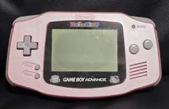 ジャンク　ハローキティ　ゲームボーイアドバンス本体