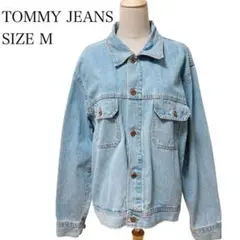 【大人気】トミージーンズ デニムジャケット M ブルー ゆるだぼ 秋 完売品