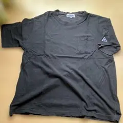 GERRY ブラック ポケットTシャツ XL フェード