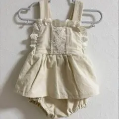 thelala dream suspender suit Ivory