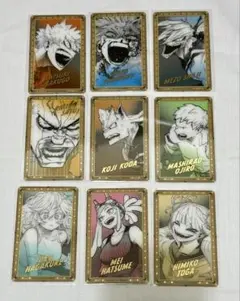 僕のヒーローアカデミア 箔押しクリアカードコレクション