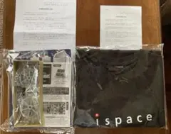アイスペース ispace 株主優待品のTシャツとペーパークラフトの2点セット