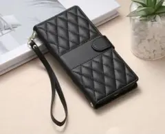 アイフォーン16E ケース　手帳型　ストラップ付き　カバー