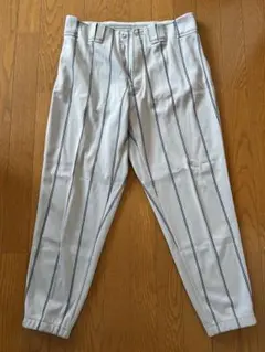 Mizuno 練習着 ユニフォーム グレー ストライプ