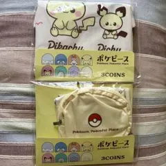 ポケピース エコバッグ 2点セット 新品未開封 3COINSコラボ