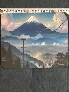 富士山デザイン マウスパッド 約23.5cm x 19.5cm 風景　jp