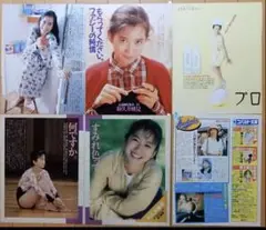 和久井映見さん／切り抜き 4ページ