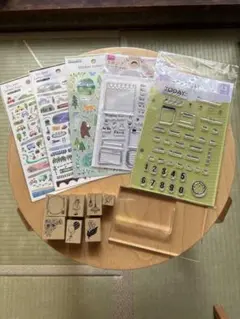 スタンプとステッカーセット