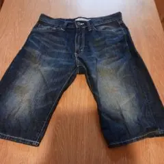 ORIGINAL BASIC ダークブルー ショートパンツ