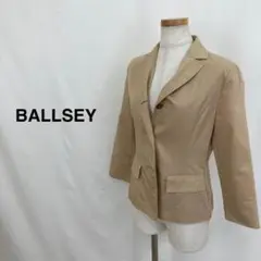 美品 BALLSEY ボールジィ ジャケット ベージュ レディース コットン