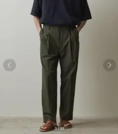 Steven Alan TCL OX 2PLEATED PANTS -BOLD