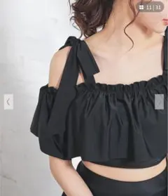 ブラック セパレート水着 Lサイズ Honeys