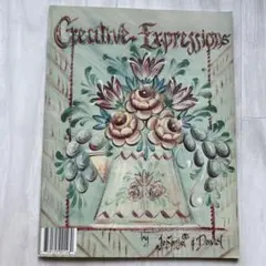 洋書/Geative Expressions/トールペイント図案