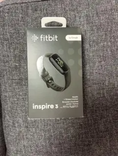 Fitbit Inspire 3 トラッカー　純正　ホワイト半透明ベルト付