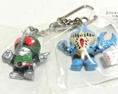 仮面ライダー1号×シオマネキング ダブルタイプ キーホルダー 東映承認 石森プロ