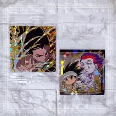 ✩ HUNTER × HUNTER シール/ゴン(覚醒)、キルア、ヒソカセット