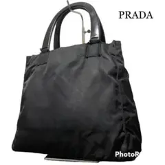 PRADA プラダ ハンドバッグ ナイロン 黒 ブラック