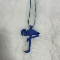 syudou激愛 フラミンゴラバーネックレスBlue