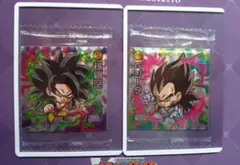 ドラゴンボール ウエハース シール 孫悟空 ベジータ GR