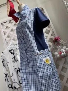 ⭐︎LL⭐︎極美⭐︎軽い!⭐︎マリクレ⭐︎marie claire ⭐︎汗わかりにくいワンピ