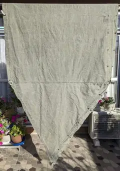 実物 USED 米軍 シェルターハーフ 1枚のみ