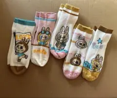 ラブブ　キッズソックス　靴下　5足セット