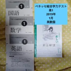 ベネッセ総合学力テスト　高1　1月