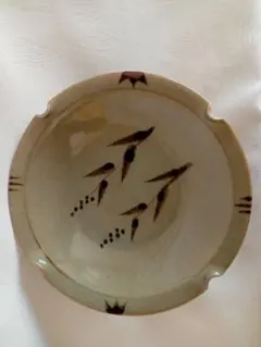 献上唐津　桜花　印花紋　小皿・平盃（５客）椎ノ峯窯・御用窯 献上唐津 桜花 印花紋 小皿・平盃（5客）椎ノ峯窯・御用窯