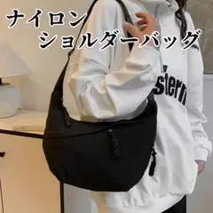 ナイロン ショルダーバッグ マルチポケット 男性 女性