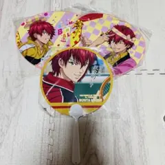 テニプリ うちわ 丸井ブン太 ブンライ