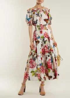 新品 DOLCEu0026GABBANA ドルチェu0026ガッバーナ ロングワンピース