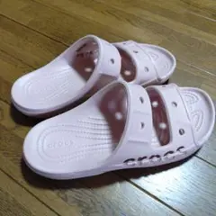 Crocs ピンク スライドサンダル　2.0