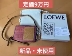 レア LOEWE 新品 折り財布 カード入れ