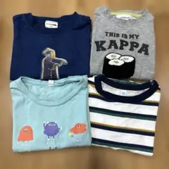 80㎝　Tシャツ4枚セット