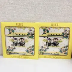 【完売品】フェイラー ドクターイエロー コラボハンカチ
