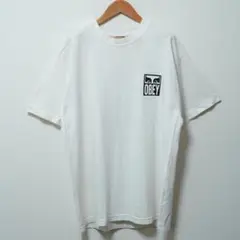 オベイ Tシャツ L相当(表記M) ホワイト OBEY B917