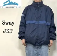 tri mountain 3way nylon jkt 2xl