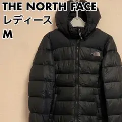 ノースフェイス ダウンジャケット ブラック レディース M