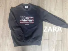 ZARA スパンコール　スウェット