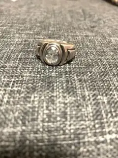 シルバーリング オーバルカット
