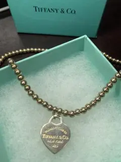 TIFFANYu0026Co.リターントゥハート ビーズネックレスAg925