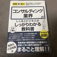 図解即戦力 コンサルティング業界のしくみとビジネスがこれ1冊でしっかりわかる教…