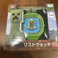 マイクラ　マインクラフト　ザ・ムービー　リストウォッチ　クリーパー　時計　腕時計