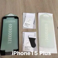 残り1点⭐️iPhone15 Plus フィルム 画面保護 2枚 貼り付け簡単