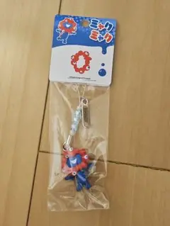 【新品】EXPO2025 ミャクミャク 立体パーツストラップ 走る ブルー