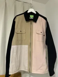 HUF カジュアルジャケット ベージュ・ピンク・黒【中古・古着通販】